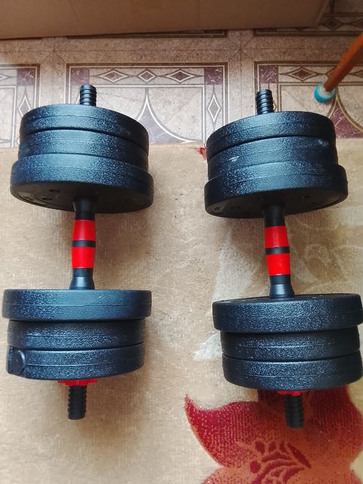 Гантели разборные штанга