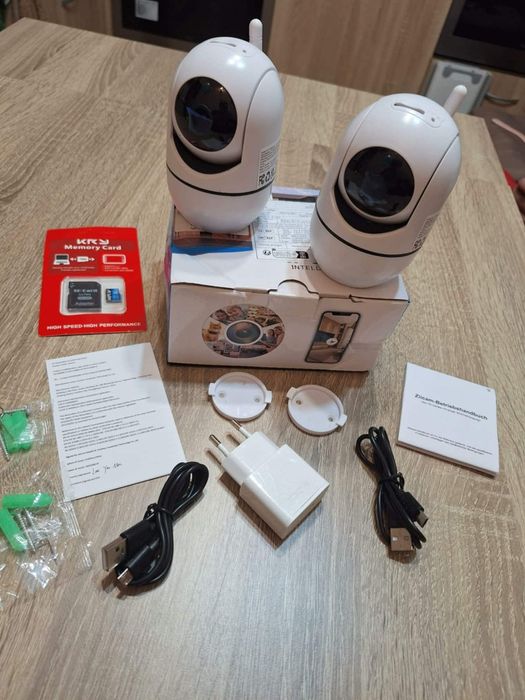 Комплект 2бр wifi камери+карта памет