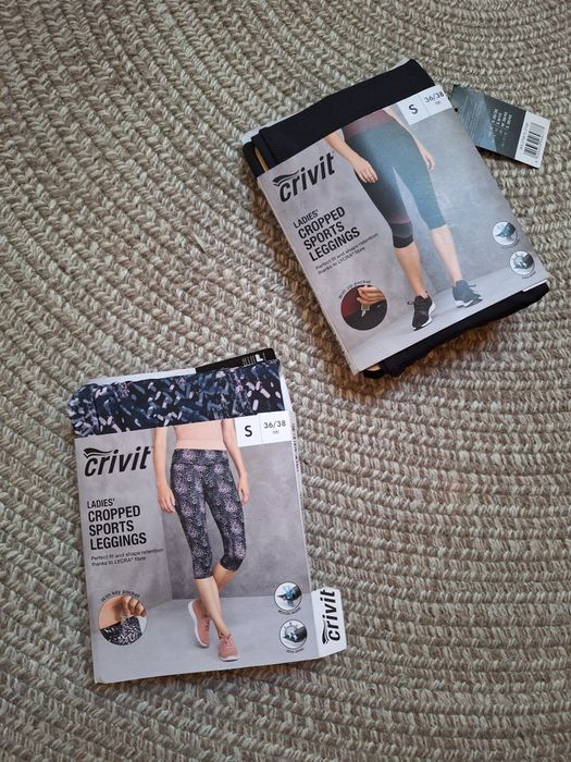 Pantaloni sport/colanti S/M noi