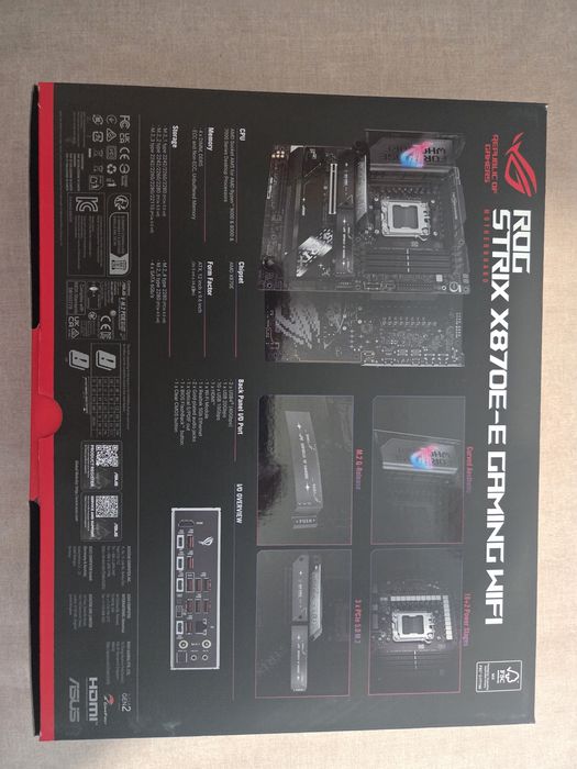 Placa de baza Asus ROG Strix X870E-E Gaming WiFi
