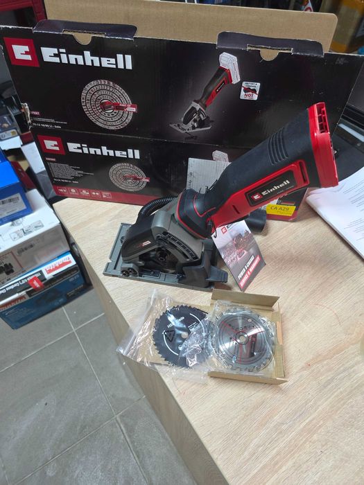 Fierastrau mini circular pe acumulator Einhell TE-CS 18/89 Li