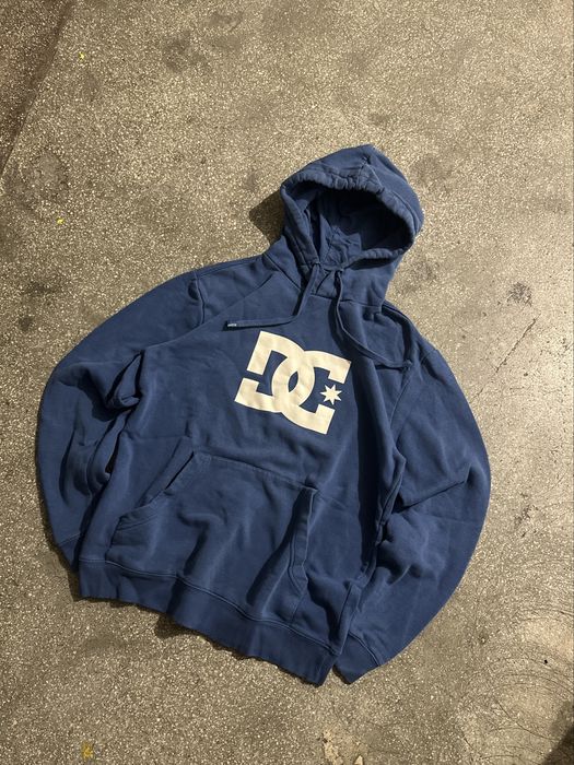 Hanorac DC usa albastru M skateboard larg y2k L