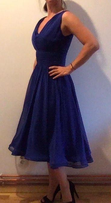 Rochie eleganta din voal de matase