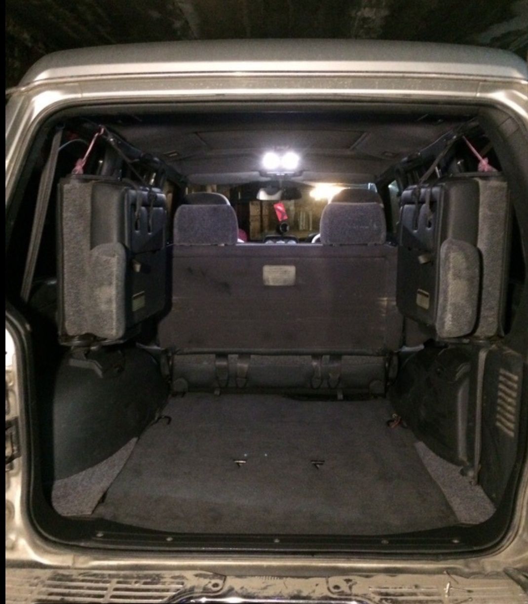 Багажник экспедиционный Mitsubishi Pajero II с сеткой (ED) - EDN