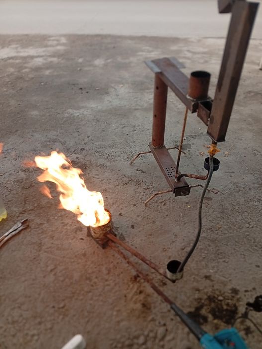 Отроботка печка горелкалар