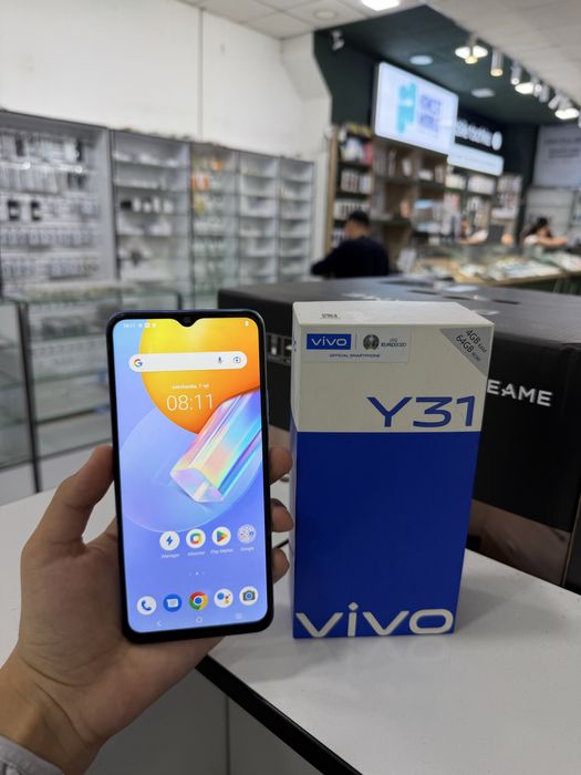 Vivo Y31 4/64gb срочни сотилади