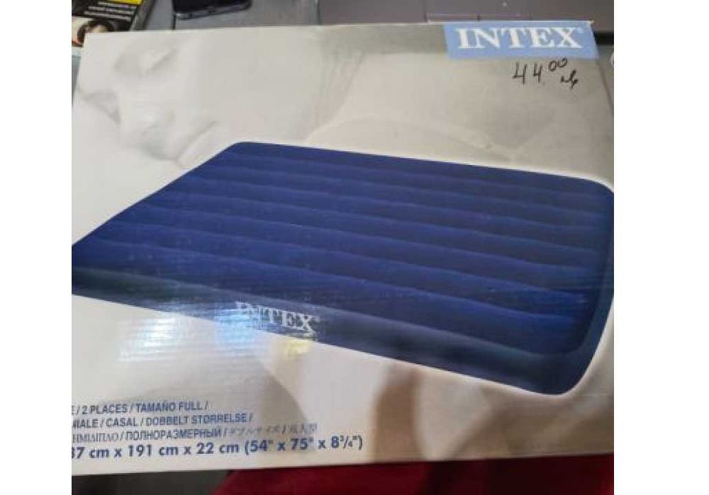 ПРОМО!! Надуваем Матрак/Дюшек INTEX 137х191х22 см , Винил, 39.90лв