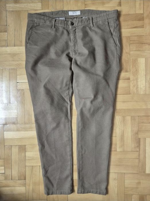 Pantaloni Premium Libero Milano Slim Fit, Made in Italy, Bărbați - 56