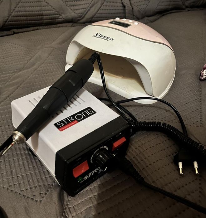 Продам маникюрный аппарат с лампой