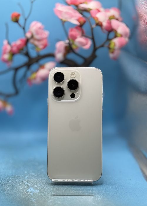 Apple iPhone 15 Pro, 256GB, 5G, White Titanium