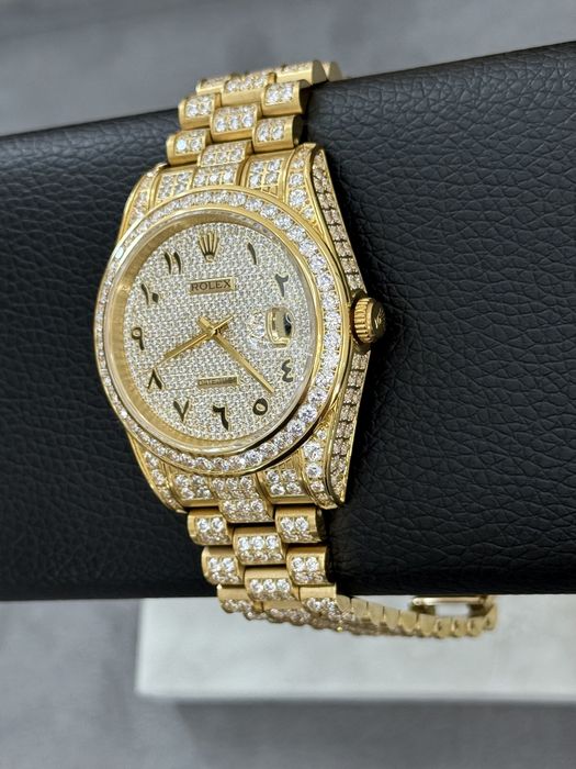 Rolex Date-Just Arabic Ice Out 41mm ETA 3135