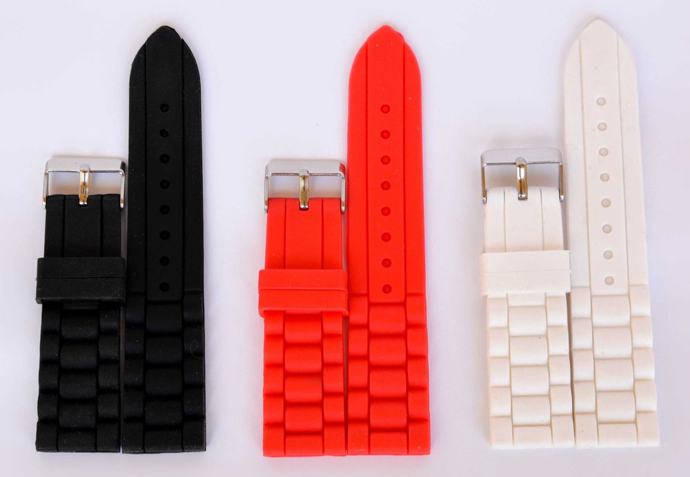 ХАЛКА, ГАЙКА и КАИШКА за ЧАСОВНИК. Държачи, Силиконови Гайки за КАИШКИ