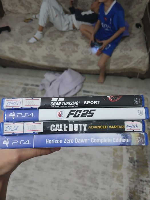 Диски для playstation 4