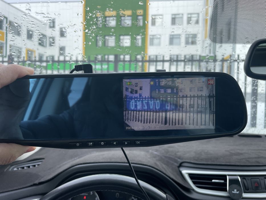 Регистратор зеркало заднего вида , видеорегистратор андроид