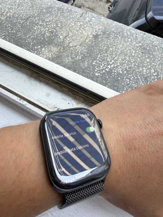 Vând Apple Watch Series 10 46 mm Titanium, GPS + Cellular cu factură și în garanție