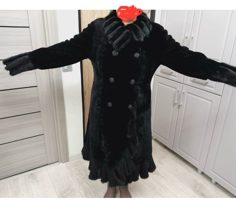 Продам мутоновую шубу