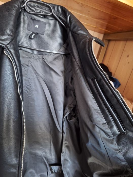 Мъжко кожено яке HM