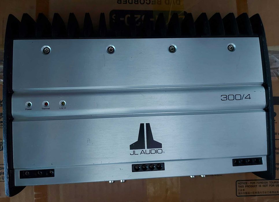 Amplificator auto Clasa A,  JL 300/4,  4x 95W