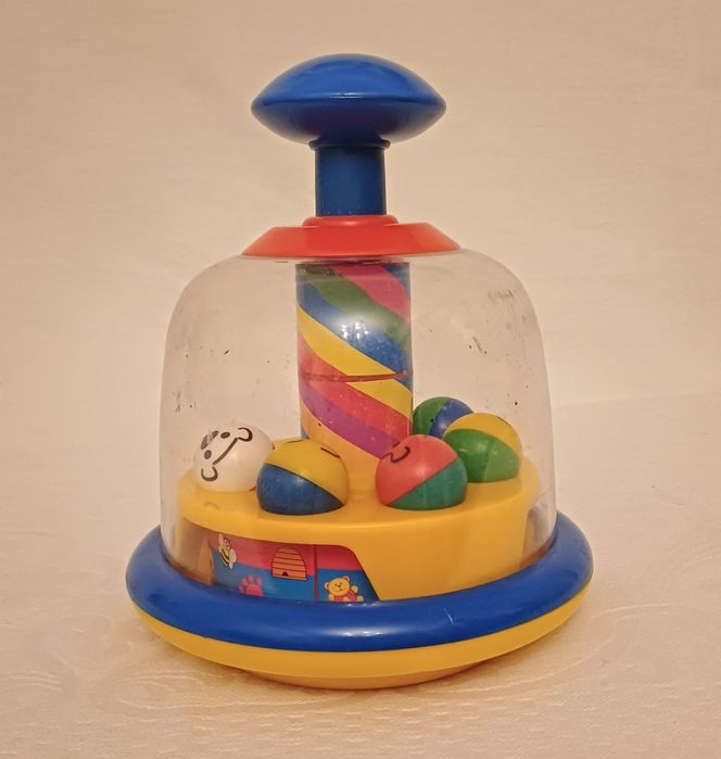 Jucarie interactiva,” apasa si roteste”, cu bile, varsta 6+