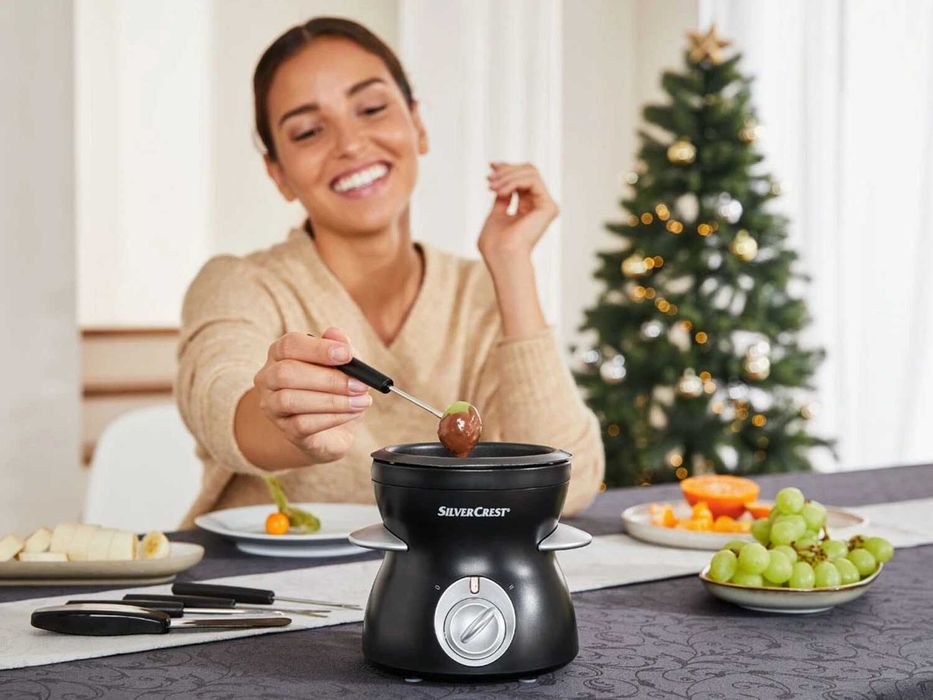 SILVERCREST KITCHEN TOOLS Комплект за електрическо шоколадово фондю