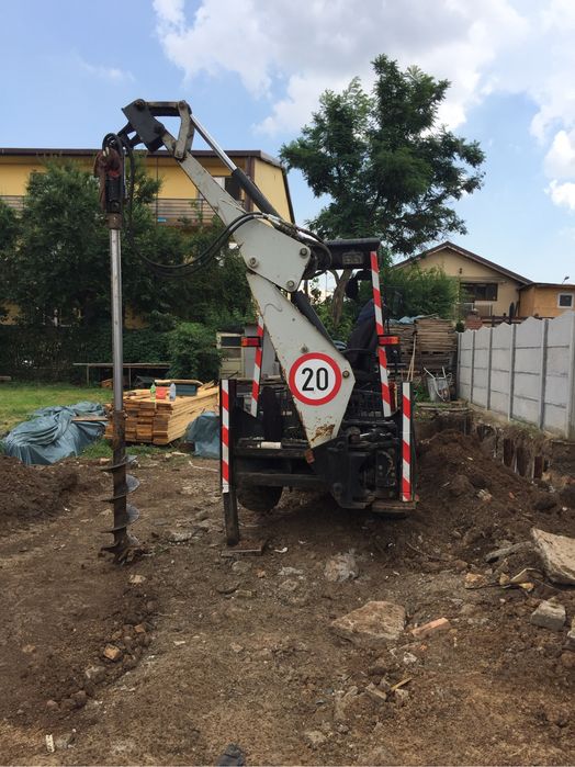 Freza foraj stalpi gard