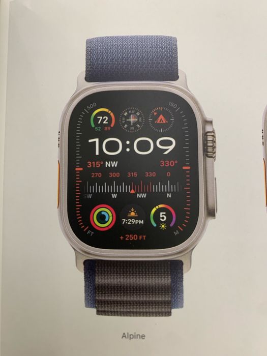 Продаю Apple Watch Ultra 2 49mm, Titanium Blue Alpine