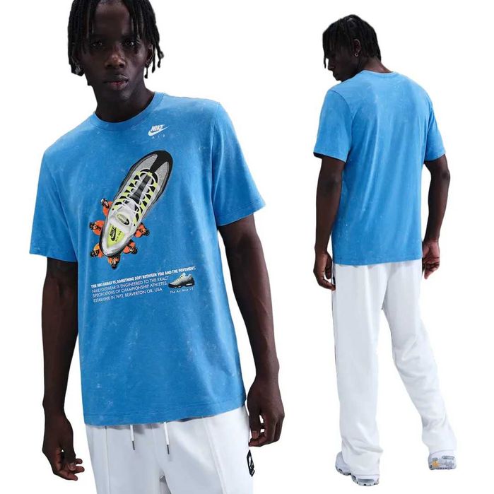 Nike - Sportswear T-Shirt - Blue - Cotton Оригинал Код 251