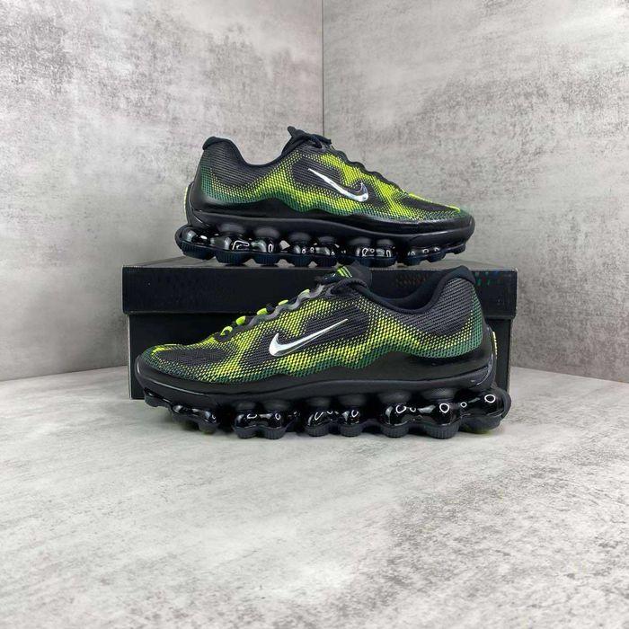 Продавам нови мъжки маратонки с кутия Nike Air Liquid Max Black Green Apple
