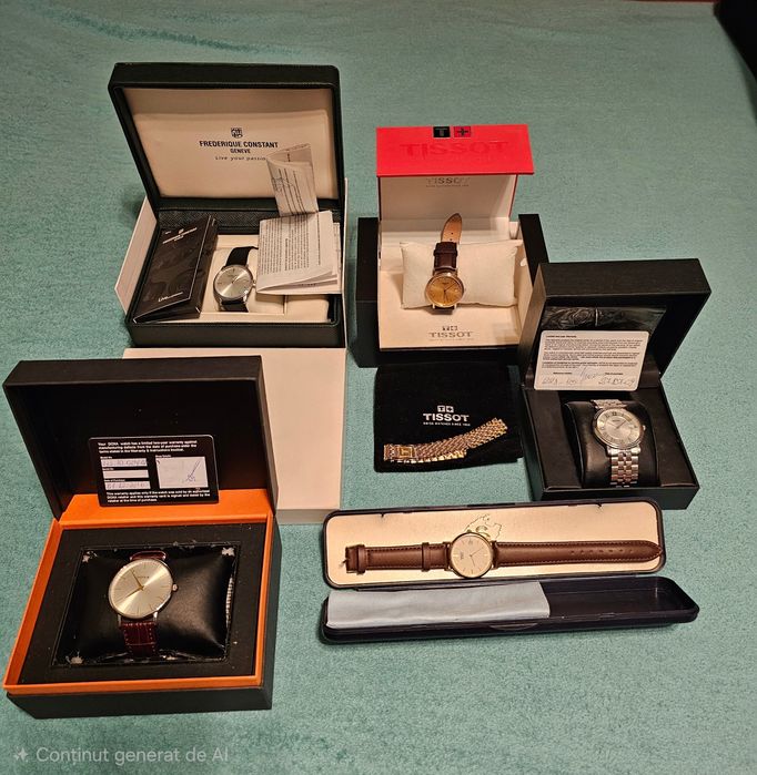 Set de 5 ceasuri clasice