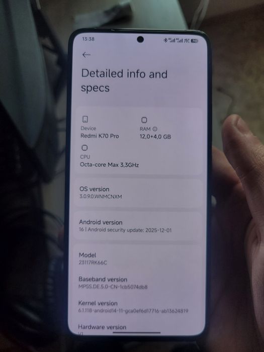 REDMI K70 PRO 12/256 обмен или продажа