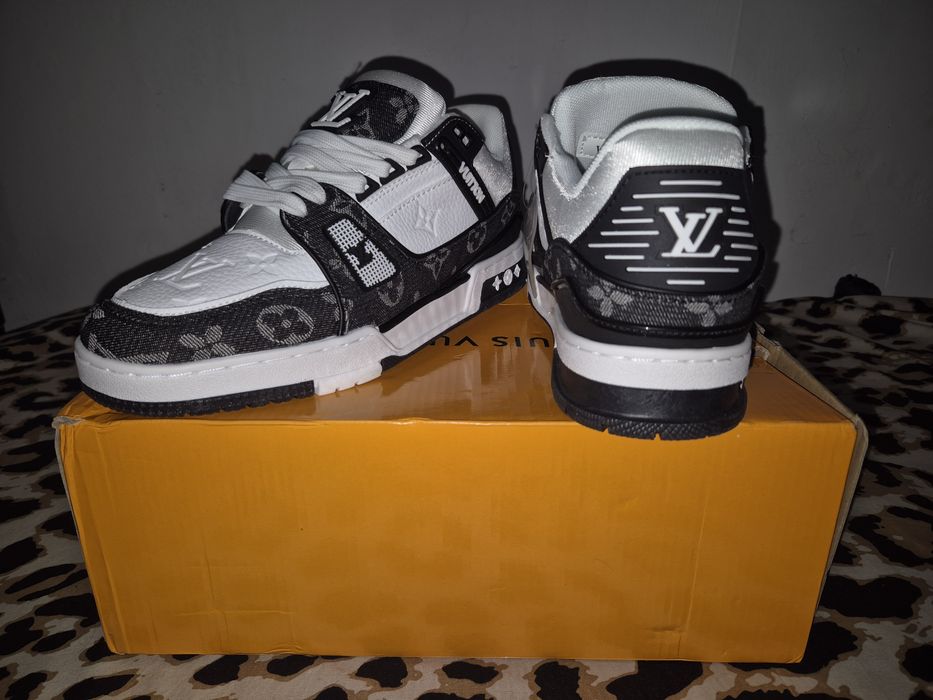 Louis Vuitton Trainers LV Trainers Black Negru