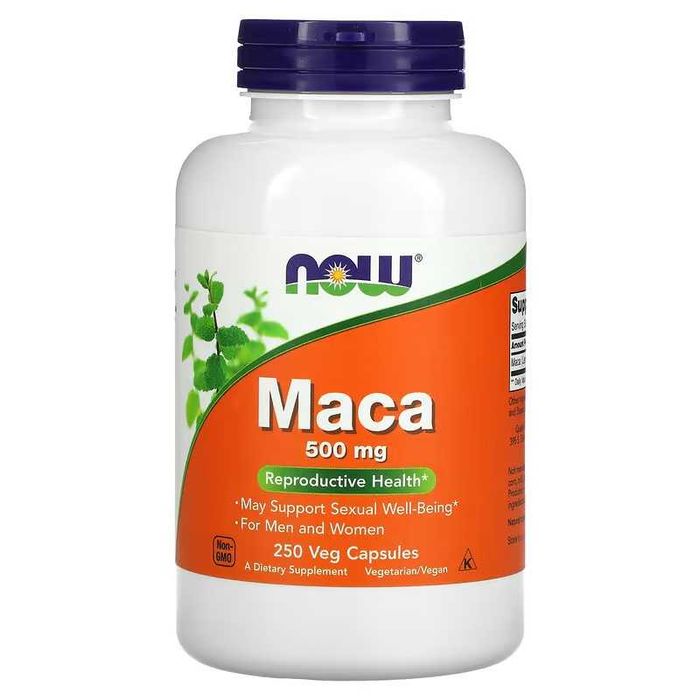 NOW Foods Мака Maca 500 мг и 750 мг мака maca maka