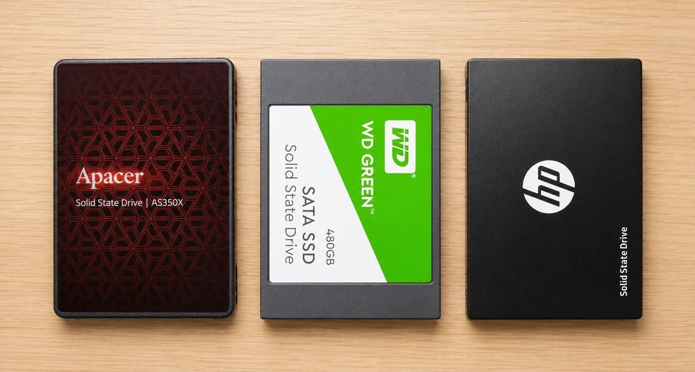 Ssd 500Gb 3 шт в наличие.