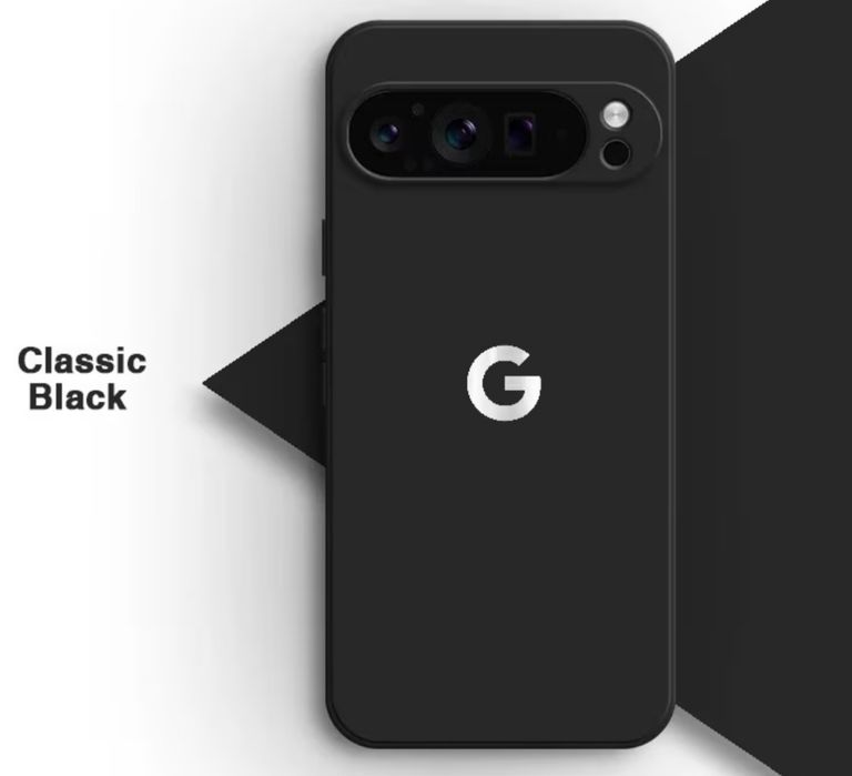 Google pixel 10, всички модели9a ударо-устойчив кейс с лого микрофибър