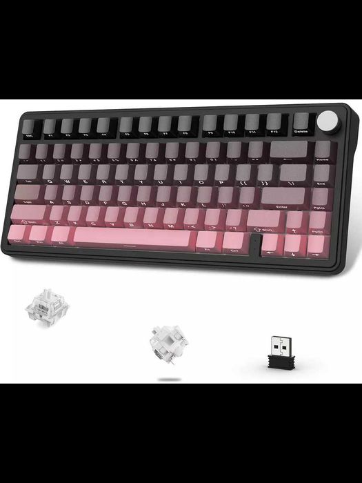 Attack shark x85 wireless mechanical keyboard. attack shark klaviatura