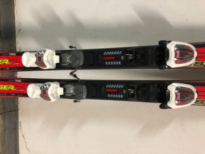 Ски Volkl/Orion, ски обувки Nordica/Head, щеки Rossignol/Kastle