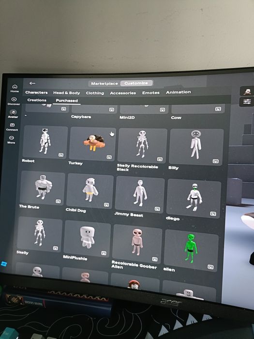 Очень жирный аккаунт роблокс