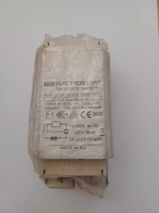 Нов Магнитен Дросел (Баласт) Electrostart 250W за Натриеви и Метал- халогенни лампи