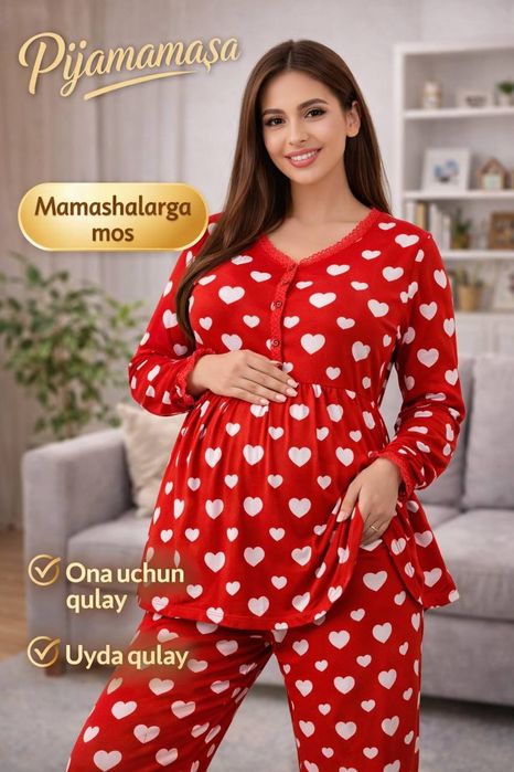 Mamasha pijama keldi