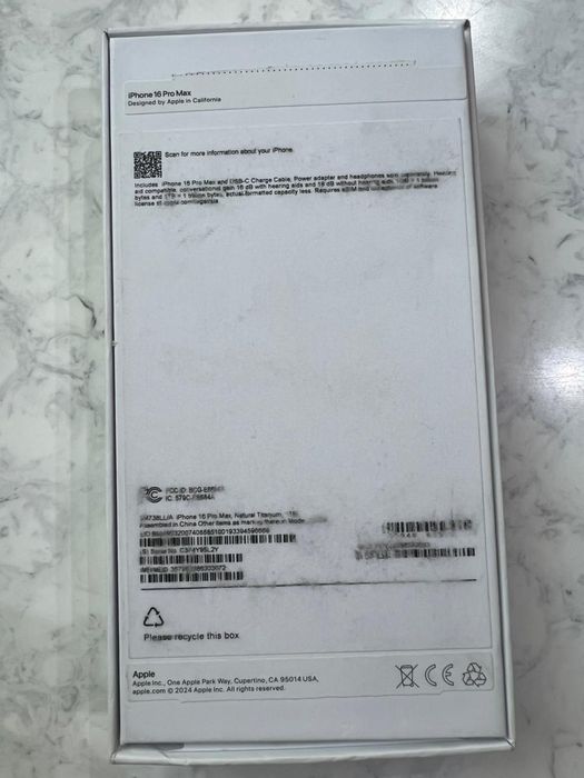 IPhone 16 pro max 1024 gb