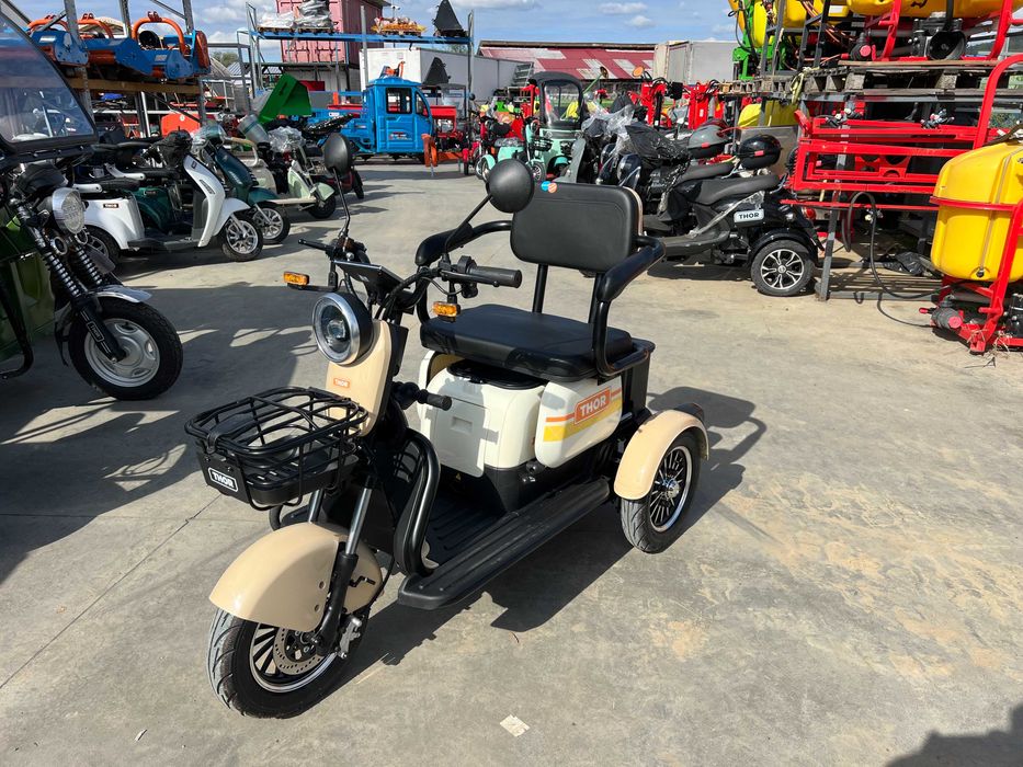 Triciclu Tuk-tuk Thor SXL PRO omologabil nou Agramix