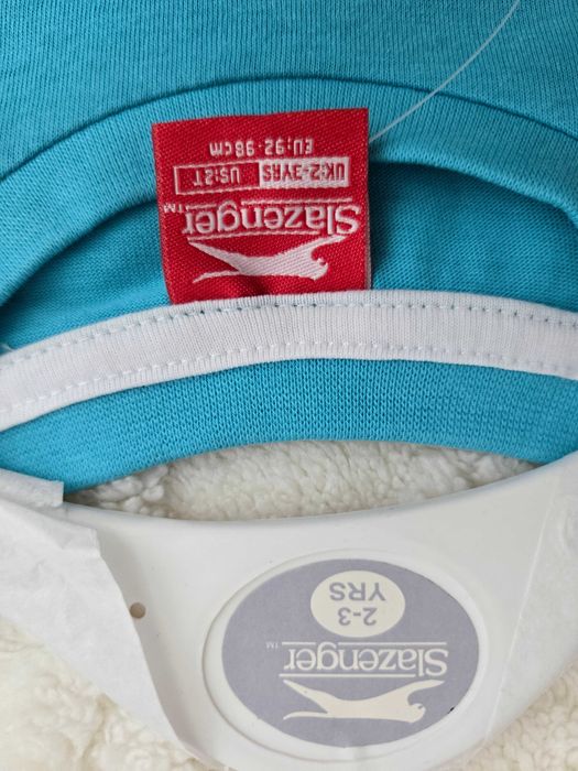 Детска тениска Slazenger, размер 2-3 г. (92-98 см) – синя