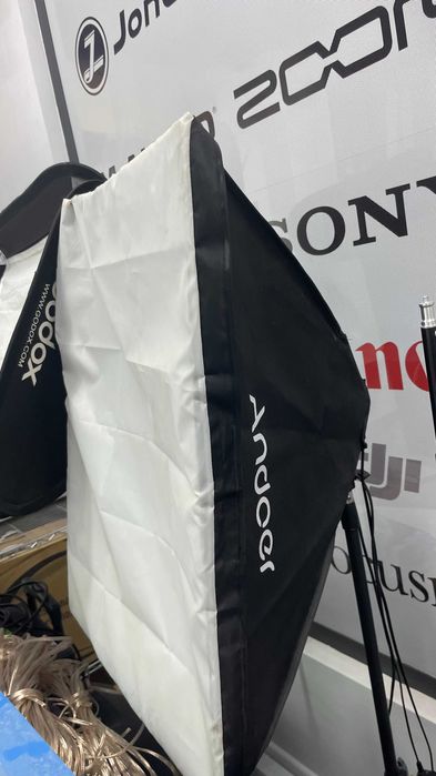 Softbox Godox 60x60 sm va Andoer 60x90 sm