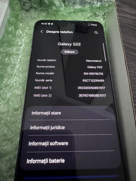 Samsung S22 128GB 5G
