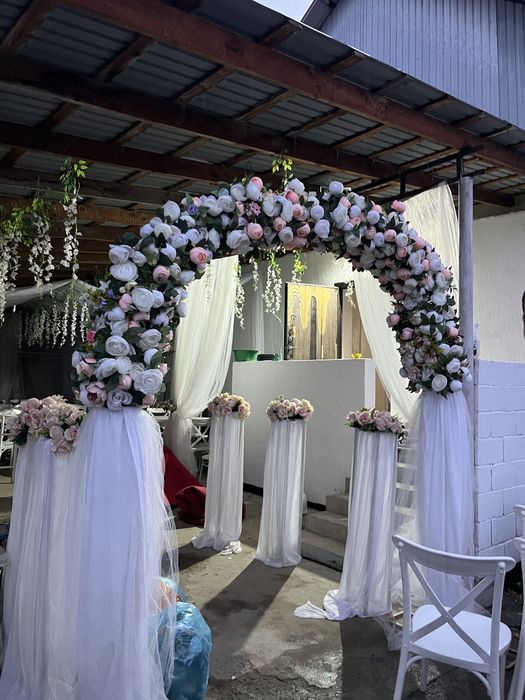 Оформление, Арка, Баннер, Полуюрта,