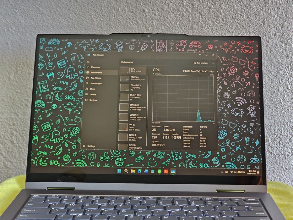 Lenovo ThinkBook 14 2-in-1 G4 IML  Ultra 7  16GB RAM 512GB SSD