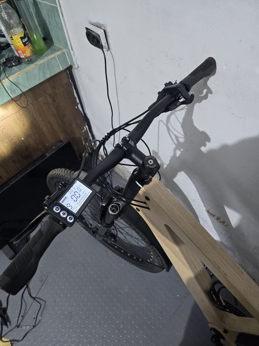 Дървен електрически велосипед my esel e-cross