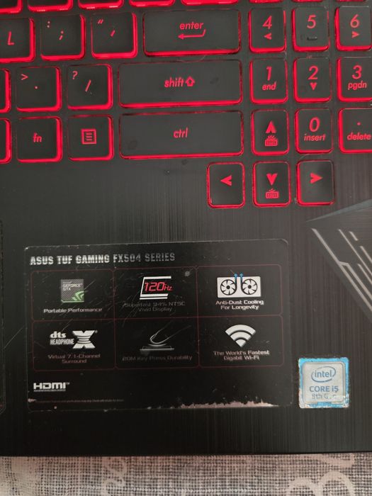 Laptop Asus Tuf Gaming FX504