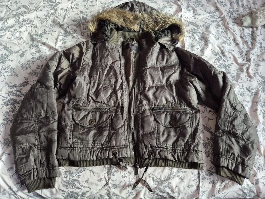 Дамско зимно яке късо