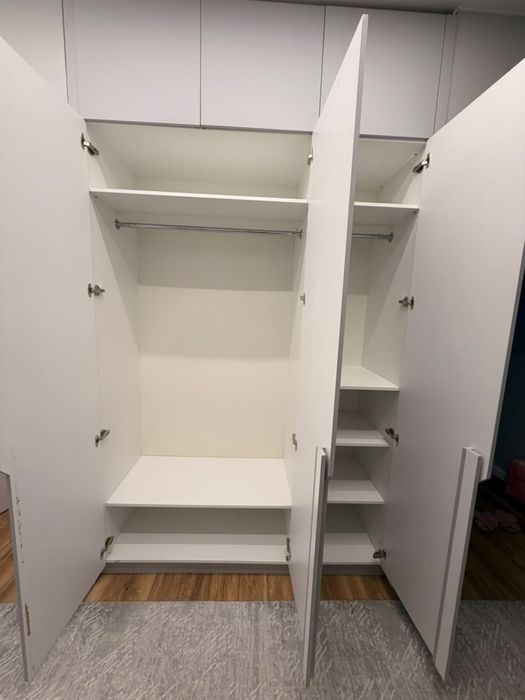 Шкаф распашной серый 170×280 см | Срочно | 45 000 ₸